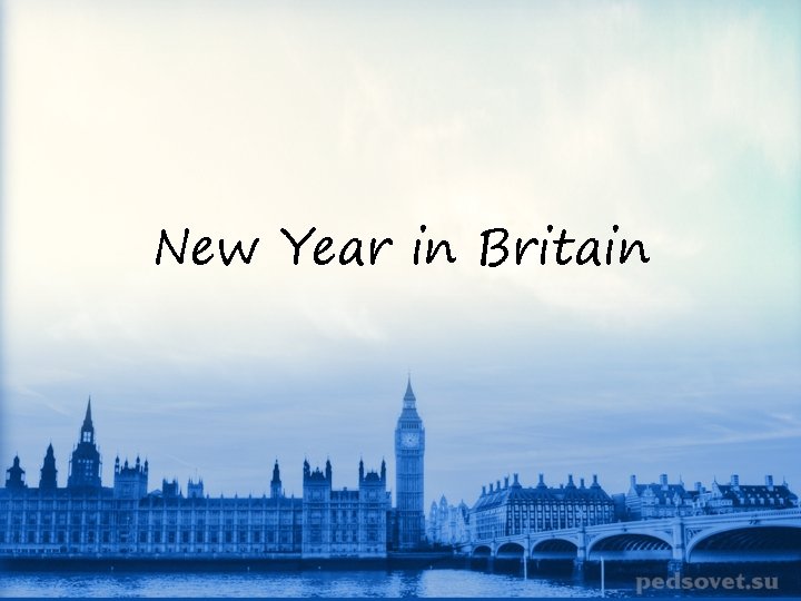 New Year in Britain 