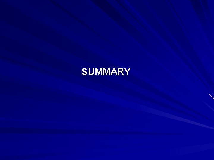 SUMMARY SUMMARY