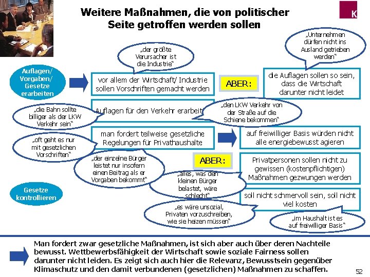 Weitere Maßnahmen, die von politischer Seite getroffen werden sollen „Unternehmen dürfen nicht ins Ausland