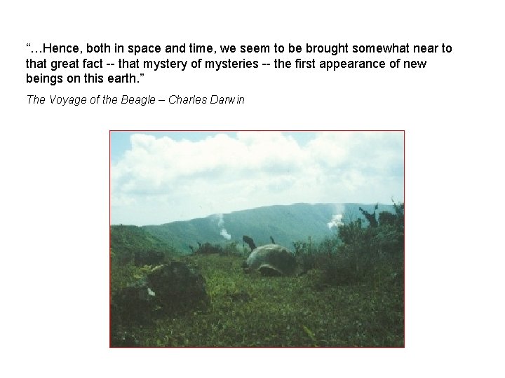 “…Hence, both in space and time, we seem to be brought somewhat near to