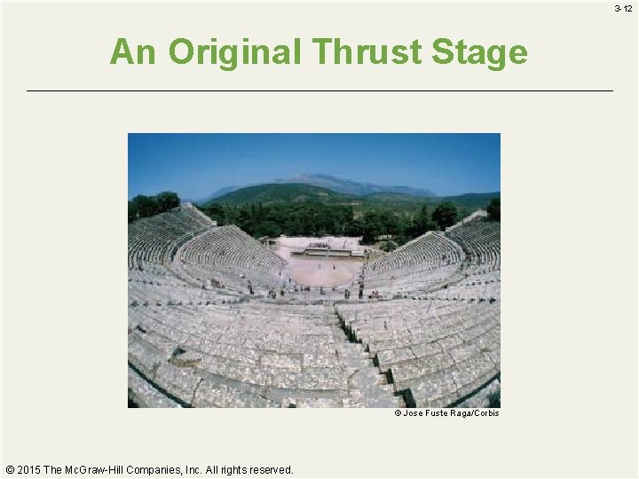3 -12 An Original Thrust Stage © Jose Fuste Raga/Corbis © 2015 The Mc.