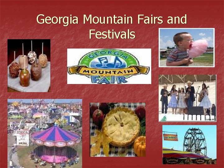 Georgia Mountain Fairs and Festivals 