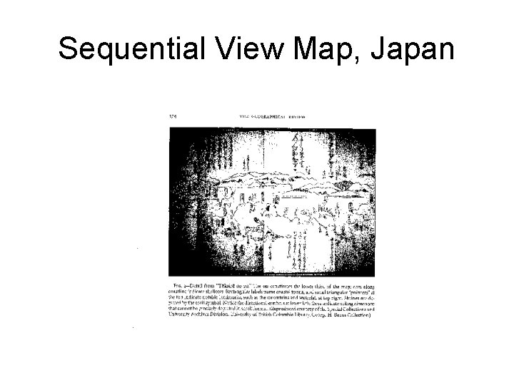 Sequential View Map, Japan 