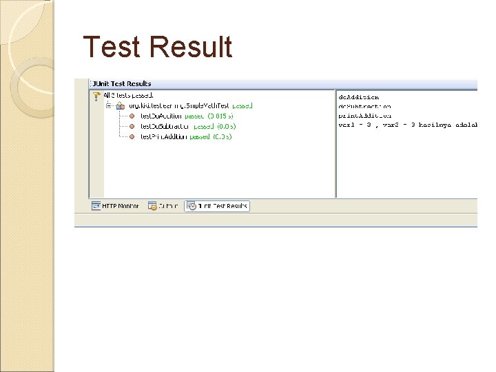 Test Result 