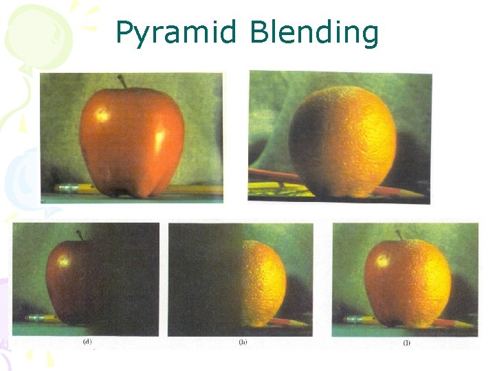 Pyramid Blending 