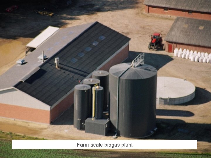 Farm scale biogas plant 