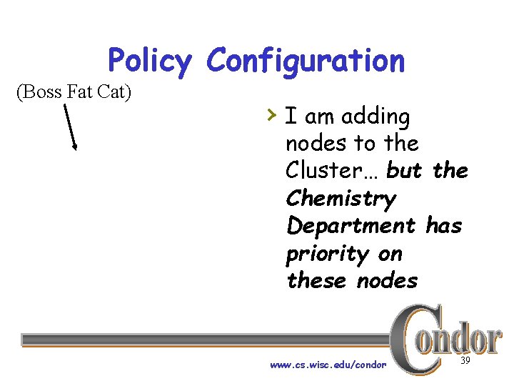 Policy Configuration (Boss Fat Cat) › I am adding nodes to the Cluster… but