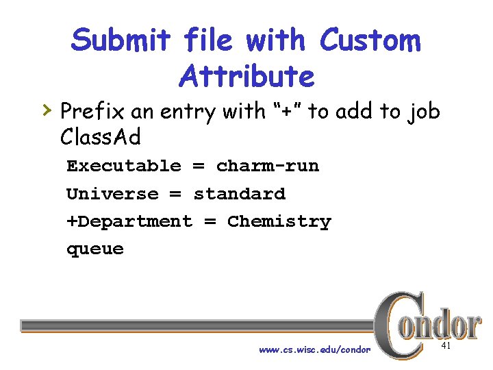 Submit file with Custom Attribute › Prefix an entry with “+” to add to