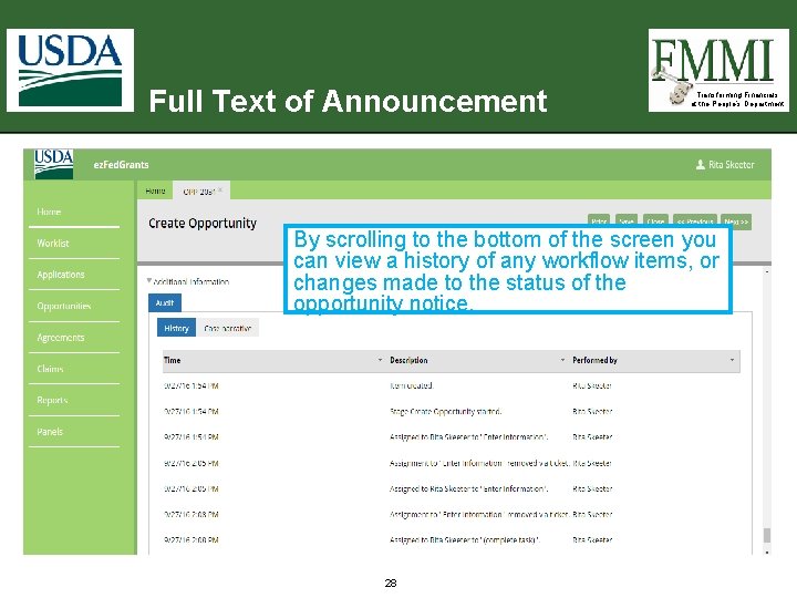 Full Text of Announcement Transforming Financials at the People’s Department By scrolling to the Full Text of Announcement Transforming Financials at the People’s Department By scrolling to the