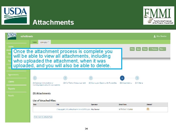 Attachments Transforming Financials at the People’s Department Once the attachment process is complete you Attachments Transforming Financials at the People’s Department Once the attachment process is complete you