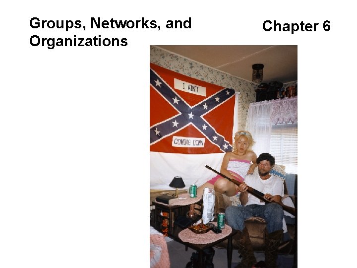 Groups, Networks, and Organizations Chapter 6 
