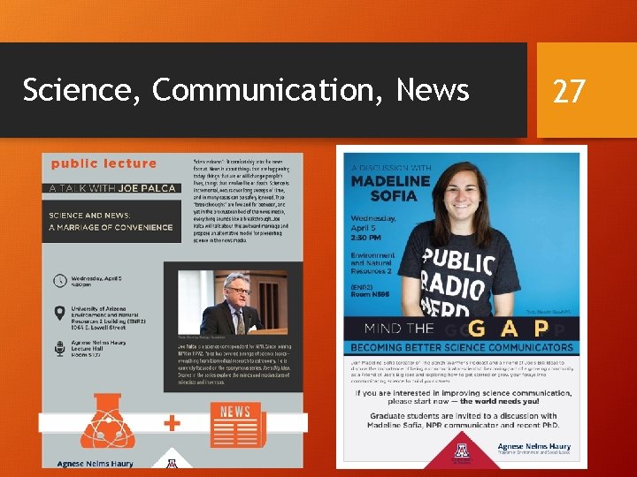 Science, Communication, News 27 Science, Communication, News 27
