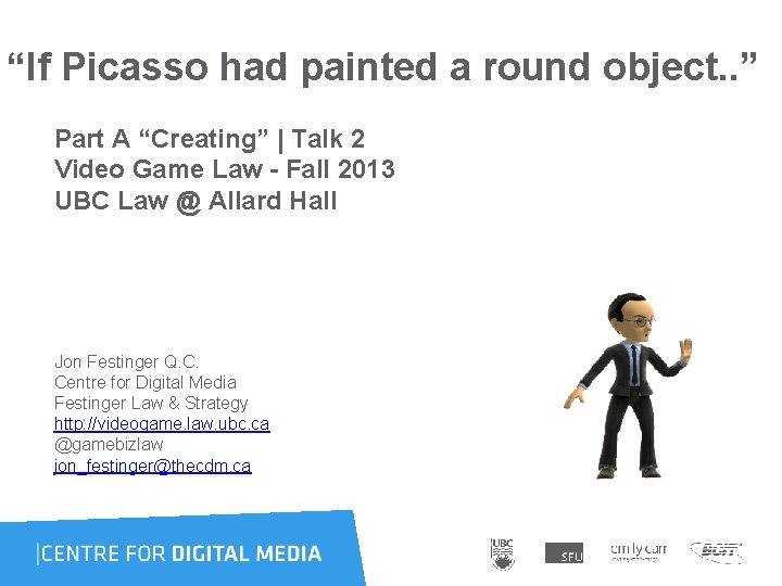 “If Picasso had painted a round object. . ” Part A “Creating” | Talk