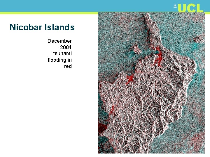 Nicobar Islands December 2004 tsunami flooding in red 8 