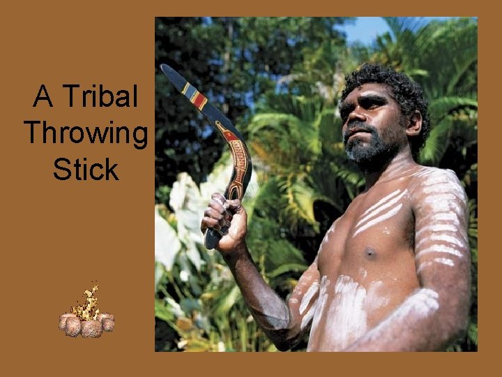 A Tribal Throwing Stick 