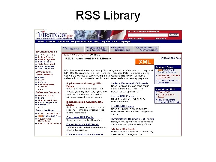 RSS Library 