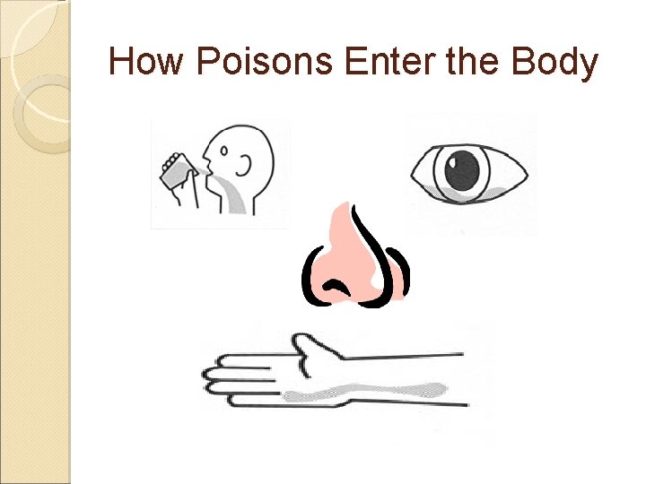 How Poisons Enter the Body 