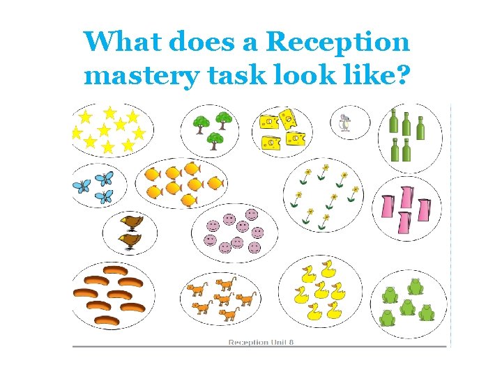 What does a Reception mastery task look like? What does a Reception mastery task look like?