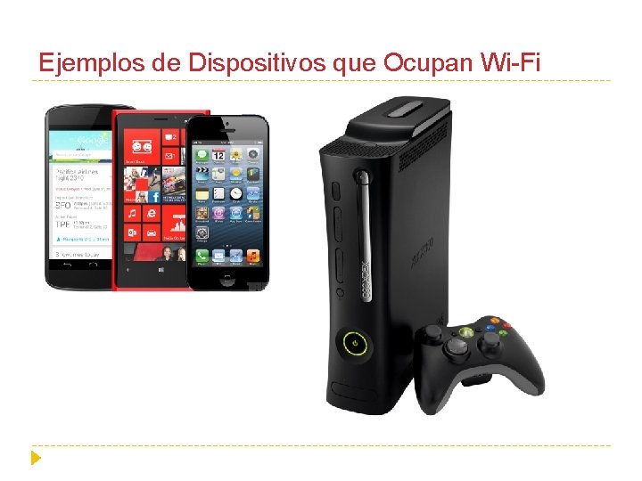 Ejemplos de Dispositivos que Ocupan Wi-Fi 