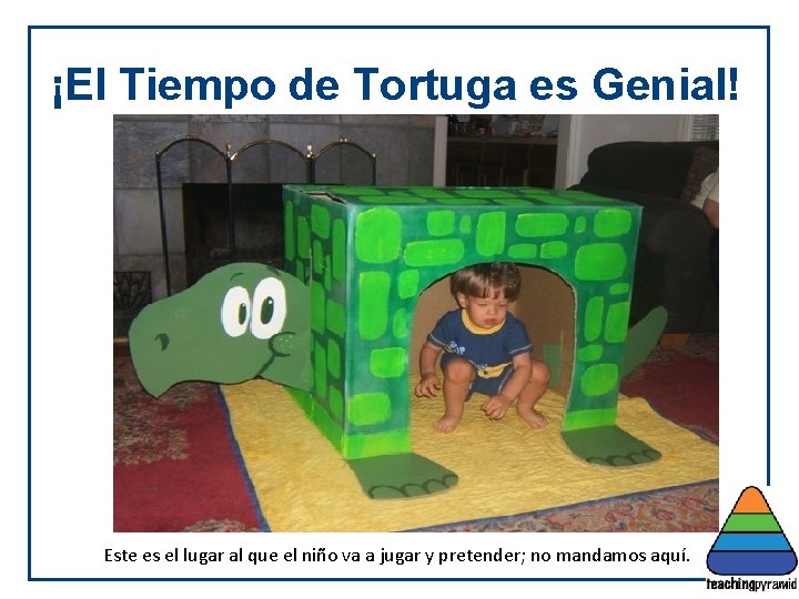 ¡El Tiempo de Tortuga es Genial! Este es el lugar al que el niño