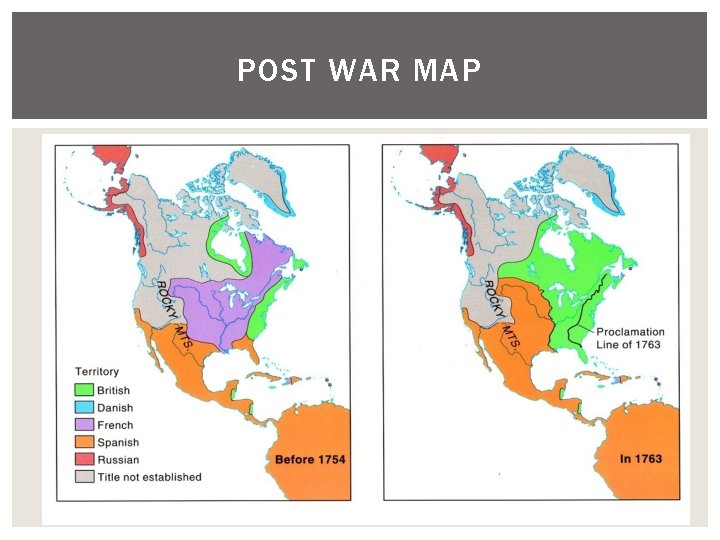POST WAR MAP 