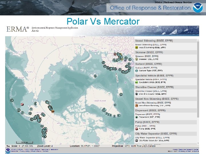 Polar Vs Mercator 