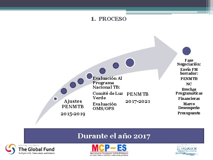 1. Ajustes PENMTB 2015 -2019 PROCESO Evaluación Al Programa Nacional TB: Comité de Luz