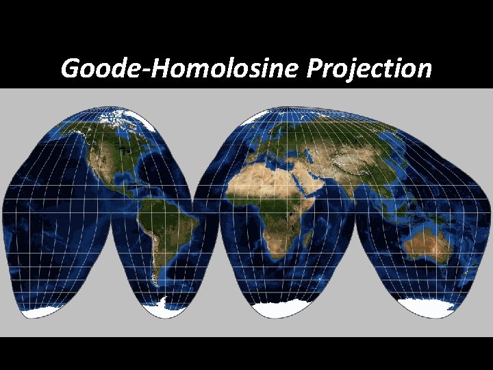 Goode-Homolosine Projection 