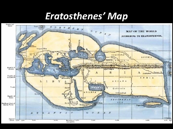 Eratosthenes’ Map 