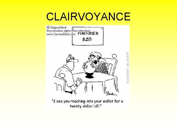 CLAIRVOYANCE 