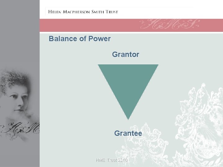 Balance of Power Grantor Grantee HMS Trust 2010 