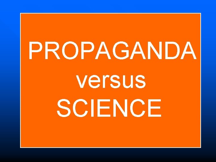 PROPAGANDA More on IQ studies versus SCIENCE 