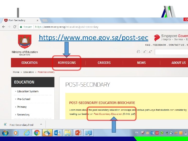 https: //www. moe. gov. sg/post-sec 