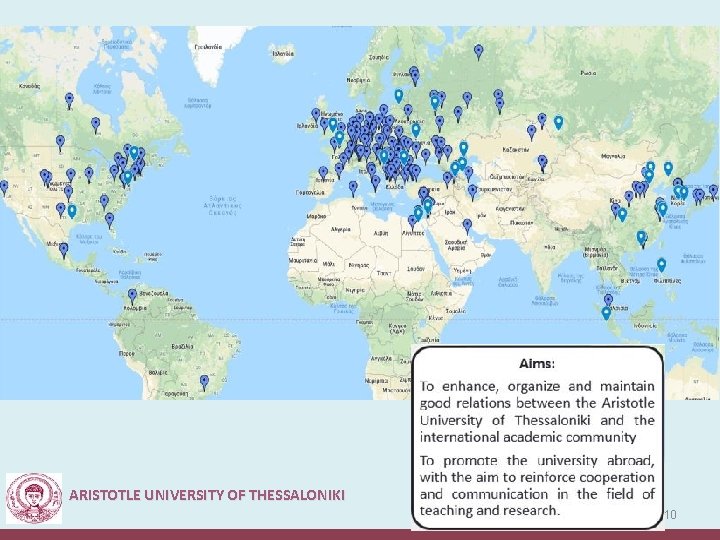 ARISTOTLE UNIVERSITY OF THESSALONIKI 10 ARISTOTLE UNIVERSITY OF THESSALONIKI 10