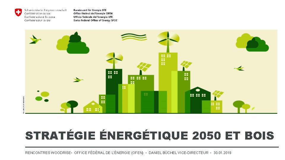 © shutterstock 101979313 STRATÉGIE ÉNERGÉTIQUE 2050 ET BOIS RENCONTRES WOODRISE▪ OFFICE FÉDÉRAL DE L’ÉNERGIE