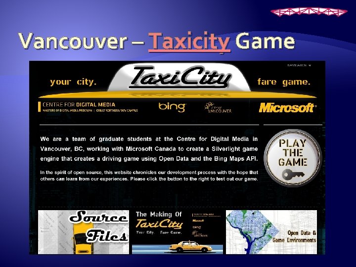 Vancouver – Taxicity Game 