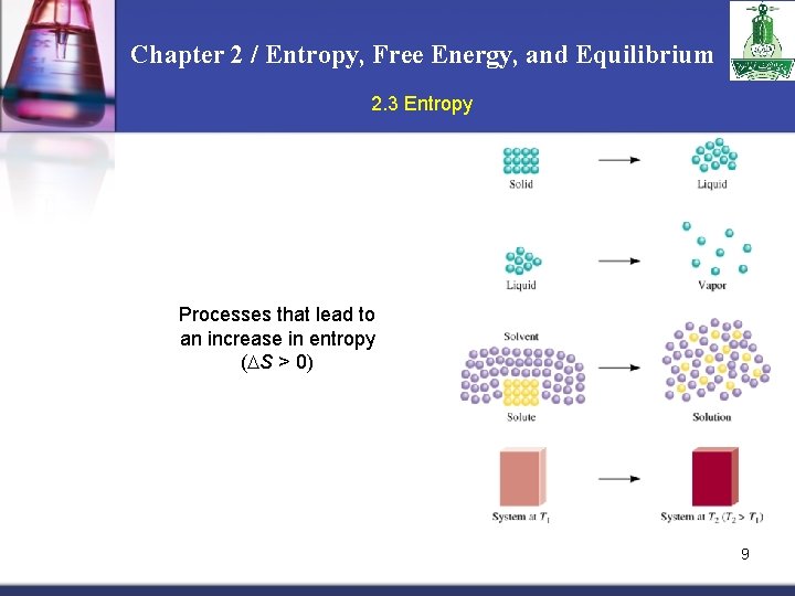 CHAPTER TWO 18 Entropy Free Energy and Equilibrium