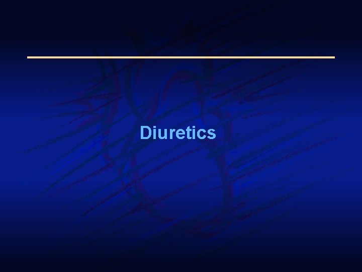 Diuretics 