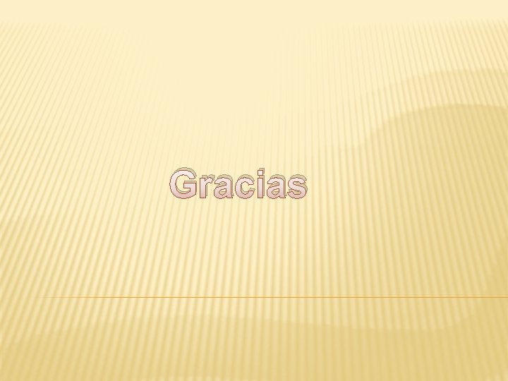 Gracias 