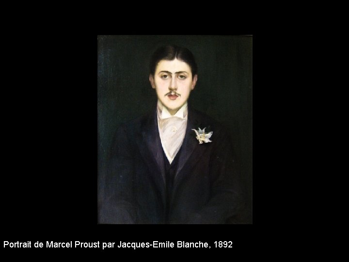 Portrait de Marcel Proust par Jacques-Emile Blanche, 1892 