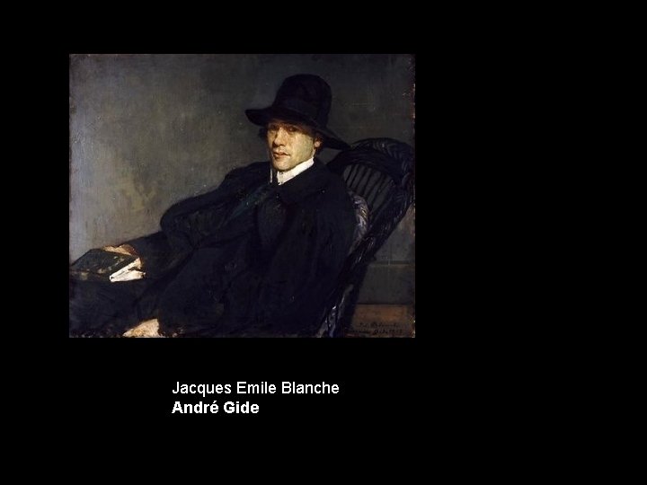 Jacques Emile Blanche André Gide 