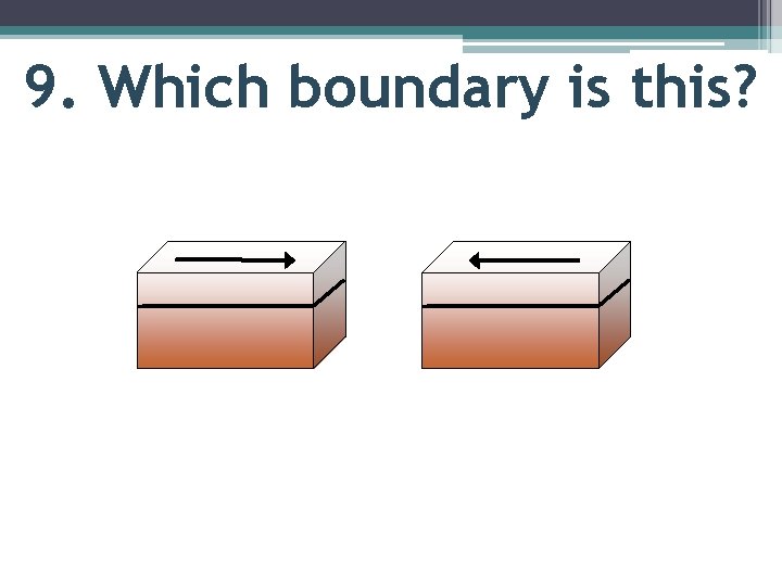 9. Which boundary is this? 