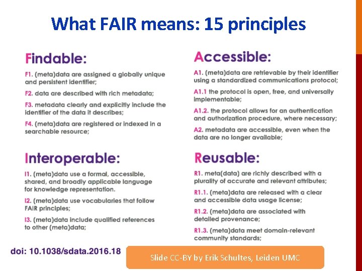 Re Fair Example FAIR data an introduction Sarah Jones Digital Curation