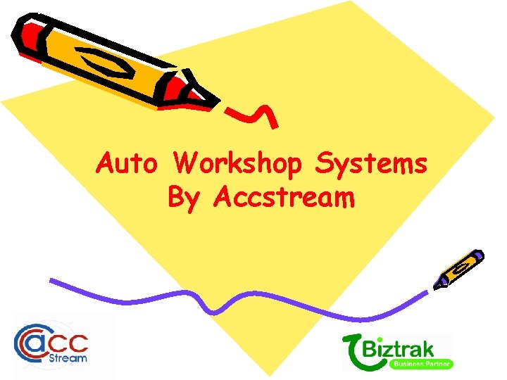 Auto Workshop Systems By Accstream 