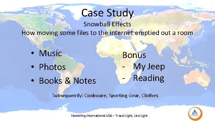 Case Study Snowball Effects How moving some files to the internet emptied out a