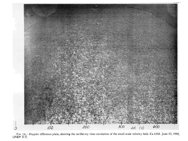 Discovered in 1960 (Leighton et al. 1962) Discovery of the 5 min oscillation Was