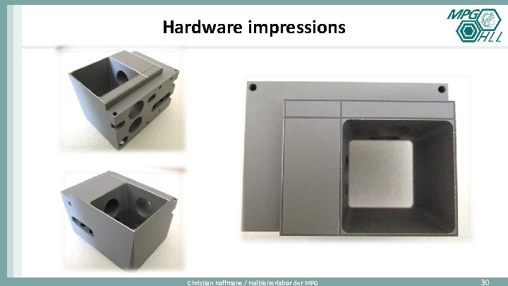 Hardware impressions Christian Koffmane / Halbleiterlabor der MPG 30 