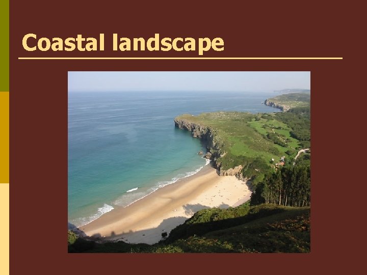 Coastal landscape 