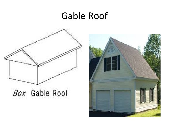 Gable Roof 