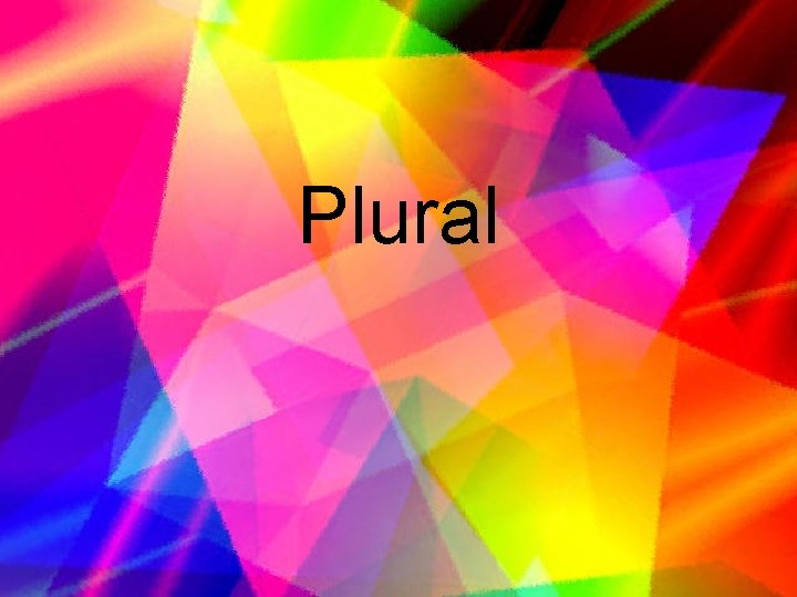 Plural 